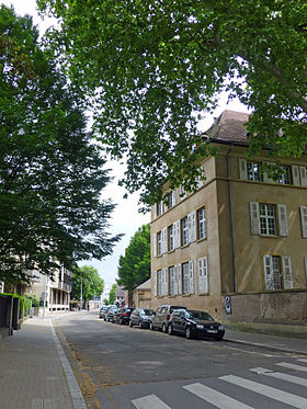 Illustrasjonsbilde av artikkelen Rue de l'Académie (Strasbourg)