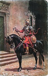 A Polish winged hussar Straz hetmanska.JPG