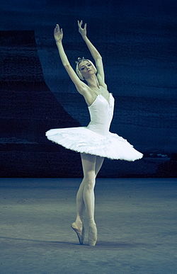 als Odette in het Zwanenmeer, Bolshoi Theater, 2011.