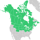 Symphyotrichum boreale distribution map