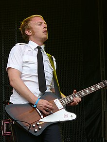 Terje Winterstø Røthing tritt mit seiner Band Kaizers Orchestra beim Sziget Festival auf. 9. August 2007.