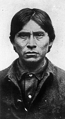 Circa 1860, the "Apache Kid" U.S. Army Scout - Haskay-Bay-nay-ntayl The Apache Kid.jpg