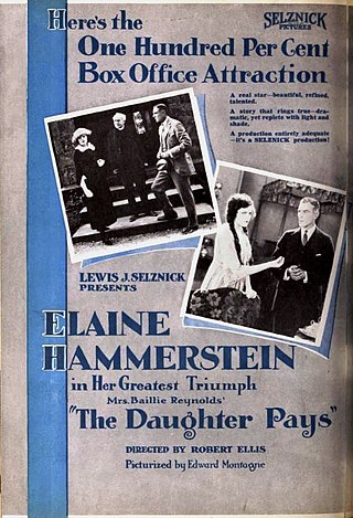 <i>The Daughter Pays</i> 1920 silent film