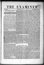 Thumbnail for File:The Examiner 1860-07-21- Iss 2738 (IA sim examiner-a-weekly-paper-on-politics-literature-music 1860-07-21 2738).pdf