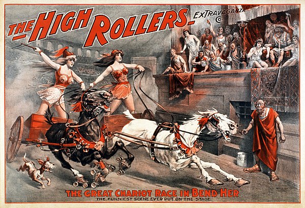 Burlesque on Ben-Hur, c. 1900