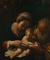 『聖家族』1613年-1615年 ロンドン・ナショナル・ギャラリー所蔵