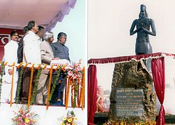 The President, Dr. A.P.J. Abdul Kalam inaugurating the Purkhouti Muktangan (A heritage Complex) near Raipur, Chhattisgarh on November 07, 2006.jpg