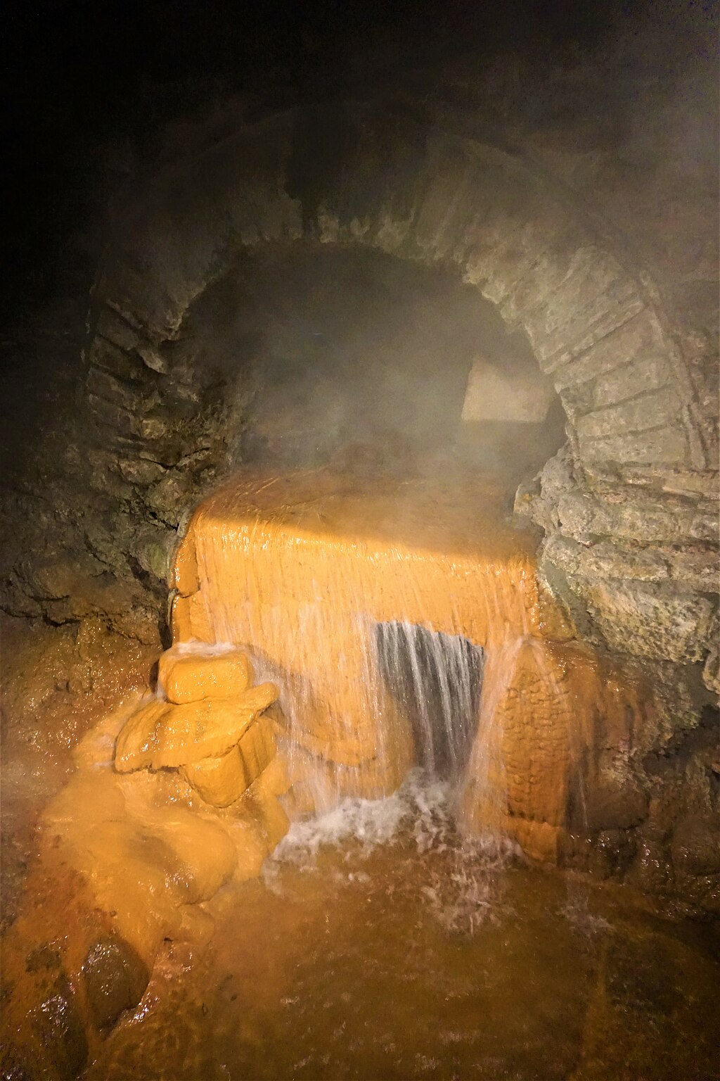 The Sacred Spring Overflow - Roman Baths (Bath)