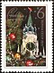The Soviet Union 1970 CPA 3934 stamp (Branchs of Decorated New Year Fir and Spasskaya Tower of the Moscow Kremlin).jpg