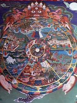 The wheel of life, Trongsa dzong.jpg