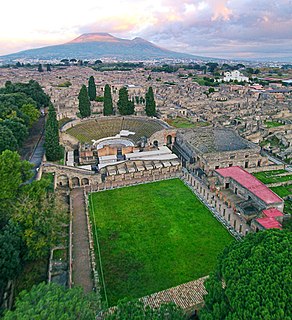 Pompeii Ancient Roman city near modern Naples, Italy