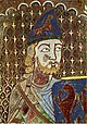 Portrait de Geoffroy d'Anjou sur sa tombe.