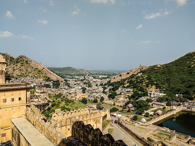 File:Top view of Jaipur.jpg