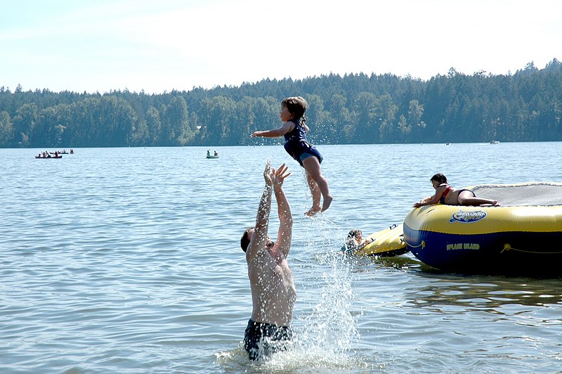 File:Tossed baby w legs down in lake.jpg