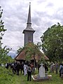 A religious ceremony in Totoreni, Sălaj County