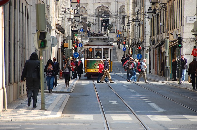 File:Tram at Baixa (5580156262).jpg