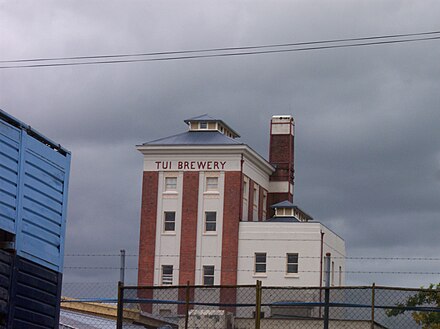 Tui Brewery Mangatainoka Tui Brewery Tower.jpg