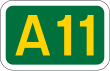 A11 road shield