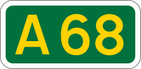 Miniatuur voor A68 (Groot-Brittannië)