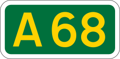 A68 shield