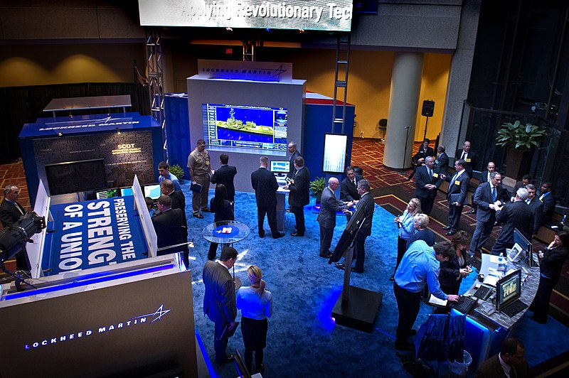 File:US Navy 120110-N-MG658-021 Visitors to the 24th Annual Surface Navy Association Symposium visit the Lockheed Martin booth.jpg