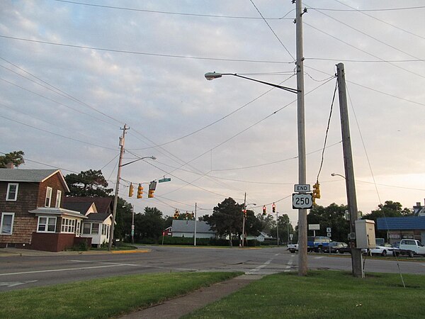 Western terminus at US 6 in Sandusky, OH