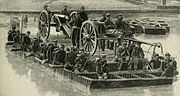 Thumbnail for File:UnionInfantry&amp;ArtillerycrossinginPontoon1864p121crop.jpg