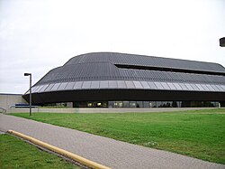 Students' Union building at University of Lethbridge University of lethbridge SU.jpg