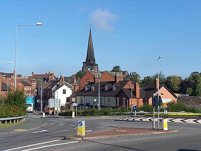 How to get to Uttoxeter with public transport- About the place