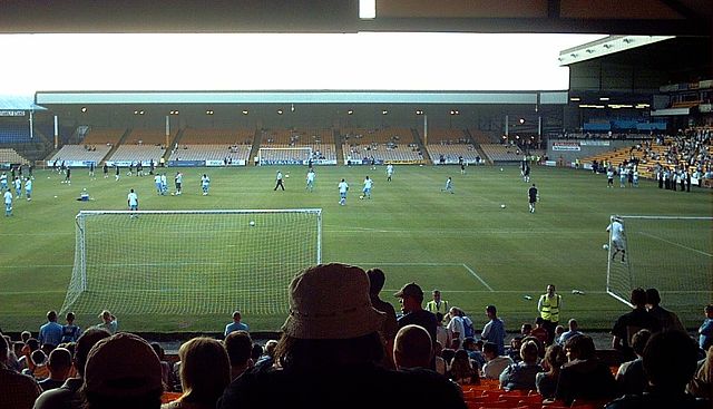 Vale Park, Port Vale's home ground since 1950.