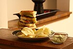 Thumbnail for File:Vegetable Toast Sandwich with coconut Chutney.JPG