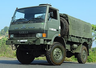 <span class="mw-page-title-main">Tata LPTA</span> Military truck produced by India