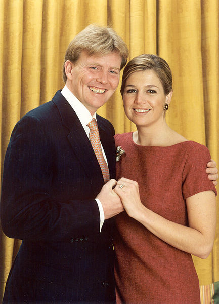 File:Verlovingsportret van de Prins van Oranje en Máxima Zorreguieta. 2001.jpg