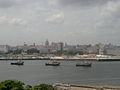 English: View of Old Havana from East Havana Italiano: Panorama dell'Avana Vecchia dall'Avana dell'Est