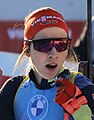 Čeština: Vanessa Voigtová na Světovém poháru v biatlonu v Novém Městě na Moravě 2023 English: Biathlon World Cup in Nové Město na Moravě 2023 – Vanessa Voigt.