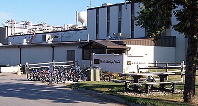 Main entrance to the company's plant in West Liberty, Iowa WL Plant Entrance.JPG