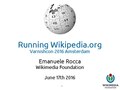 Scaling Wikipedia.org with Varnish Cache Emanuele Rocca at Varnishcon 2016 Amsterdam Video