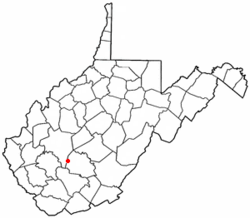 Standort von Powellton, West Virginia