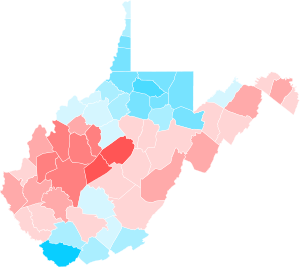 West Virginia 2020-2022 House Elections Trend by County.svg