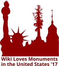 Wiki Loves Monuments 2017 in the United States - Logo (text under).svg