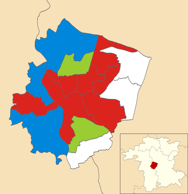 2016 local election results in Worcester