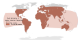 Image 30Approximate world distribution of snakes (from Snake)