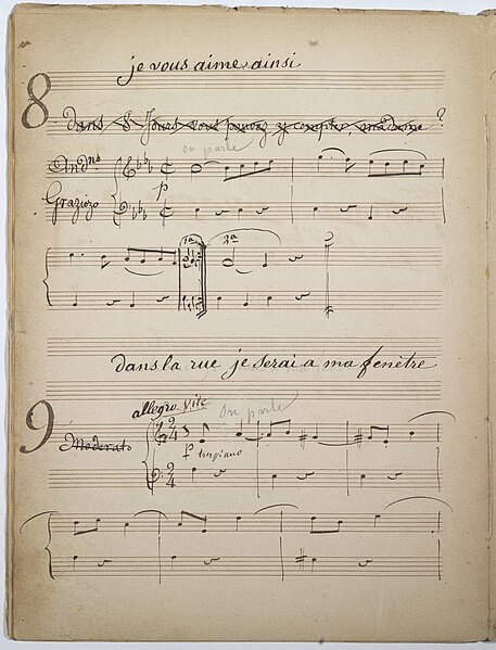 File:"André Gérard. Drame en 5 Actes. Musique de M. Ancessy.... Première Représentation le 30 Avril 1857. Odéon." Musique de scène pour la, pièce de Victor Séjour - btv1b525044130 (020 of 574).jpg