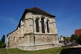 Chevet de l'église.