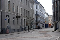 Den den Östrae Larmgatan i Göteborg. 
 JPG