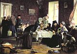 «В монастырской гостинице», (1882) — Государственная Третьяковская галерея