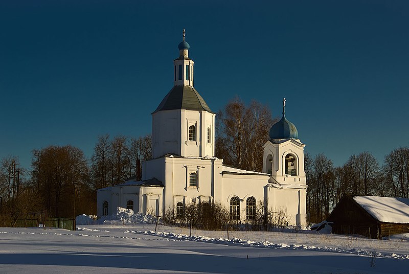 File:Осташово. Церковь Владимирской иконы Божией Матери - panoramio.jpg