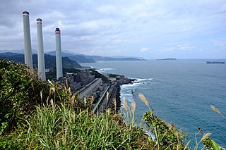 Hsieh-ho Power Plant Power station in Zhongshan, Keelung, Taiwan