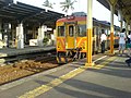 旧潮州駅ホームと気動車