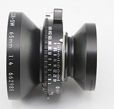 Nikkor-SW 65 mm f/4 for large format cameras